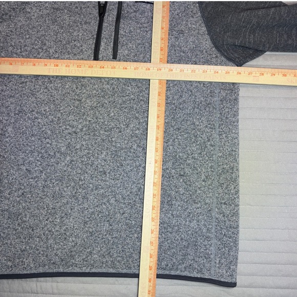 Patagonia Men's Better Sweater® 1/4-Zip Fleece Stonewash Gray Size XXL - Picture 6 of 11